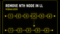 Remove Node from End in Linked List Visualizer