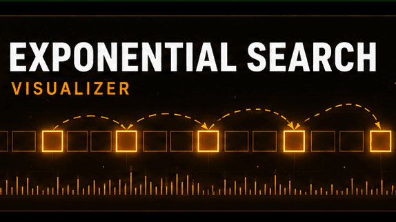 Exponential Search Visualizer