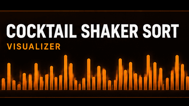 Cocktail Sort Visualizer